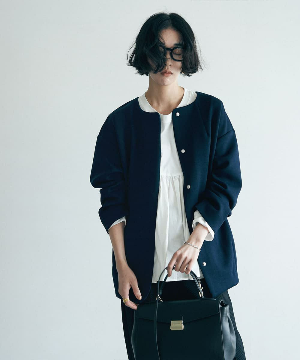 着用イメージ　170cm NAVY