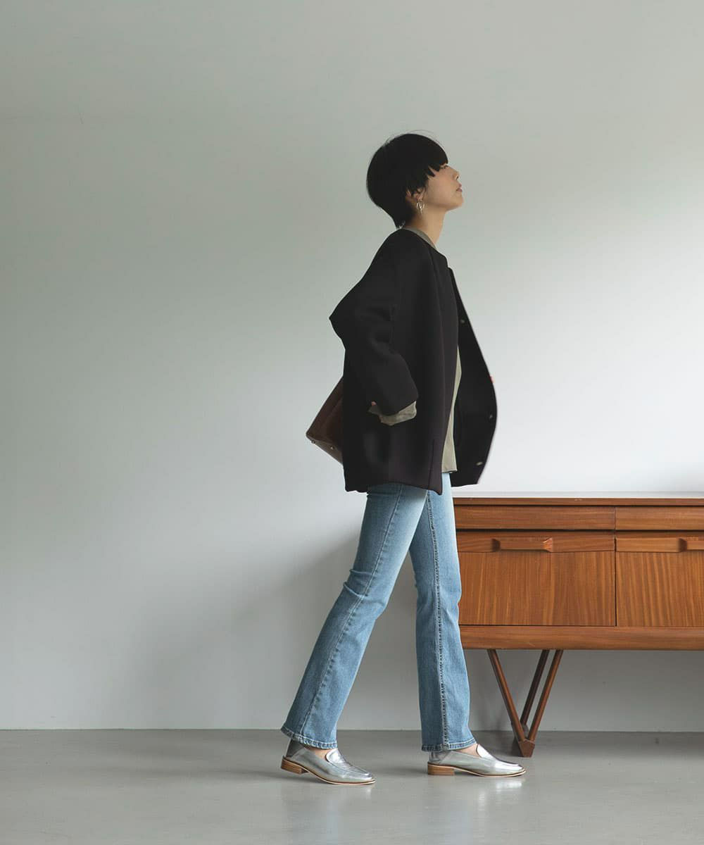 着用イメージ　164cm BLACK