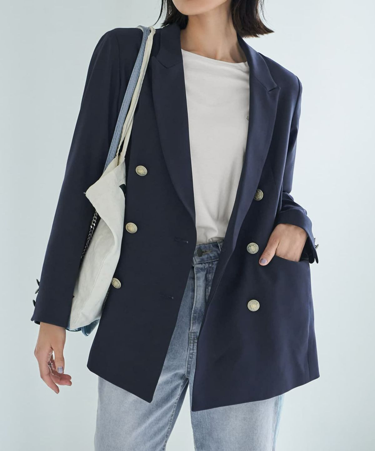 着用イメージ　167cm