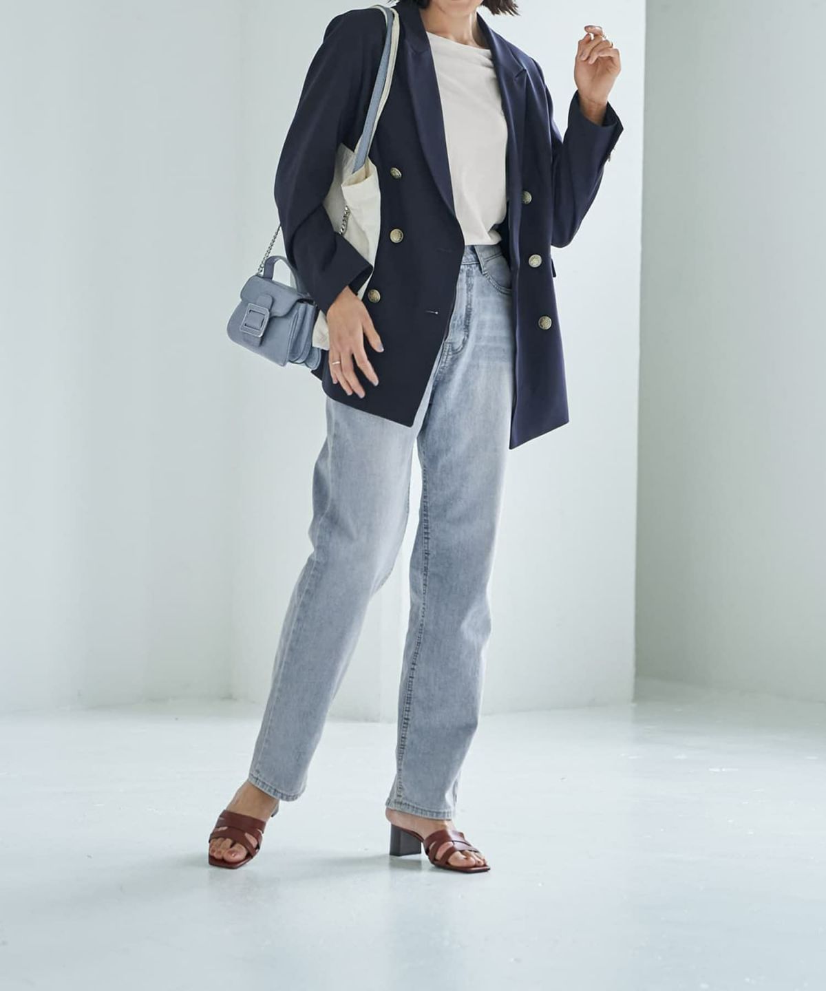 着用イメージ　167cm