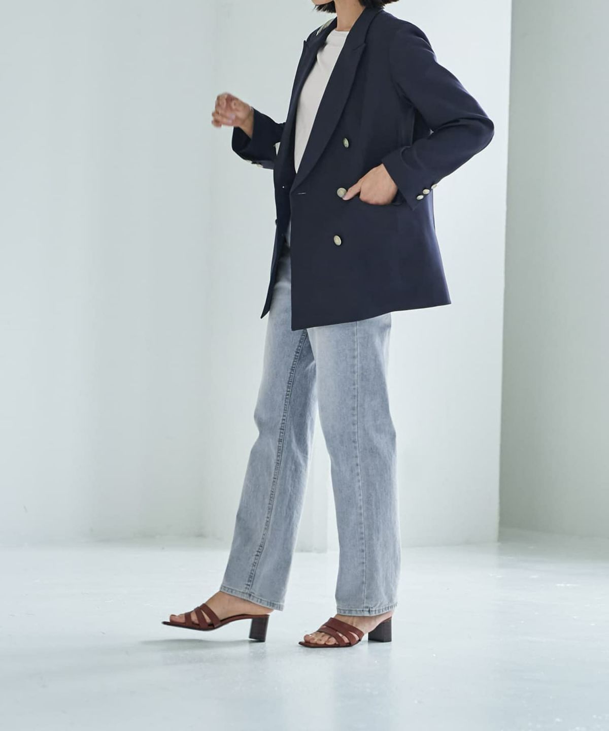 着用イメージ　167cm