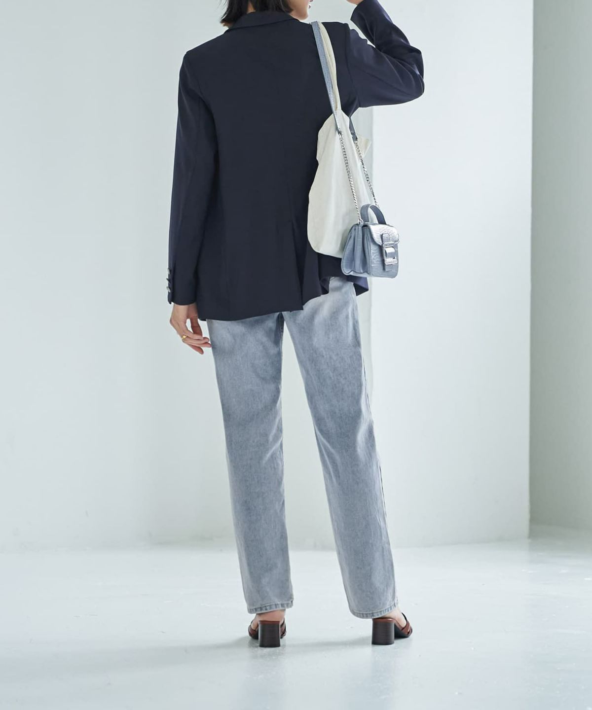 着用イメージ　167cm