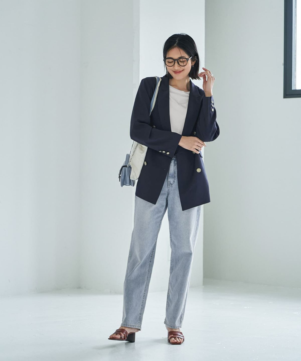 着用イメージ　167cm