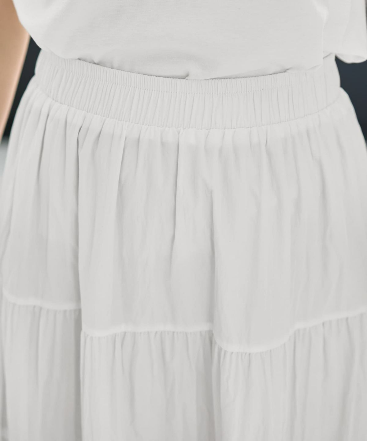 着用イメージ　166cm 02サイズ ホワイト