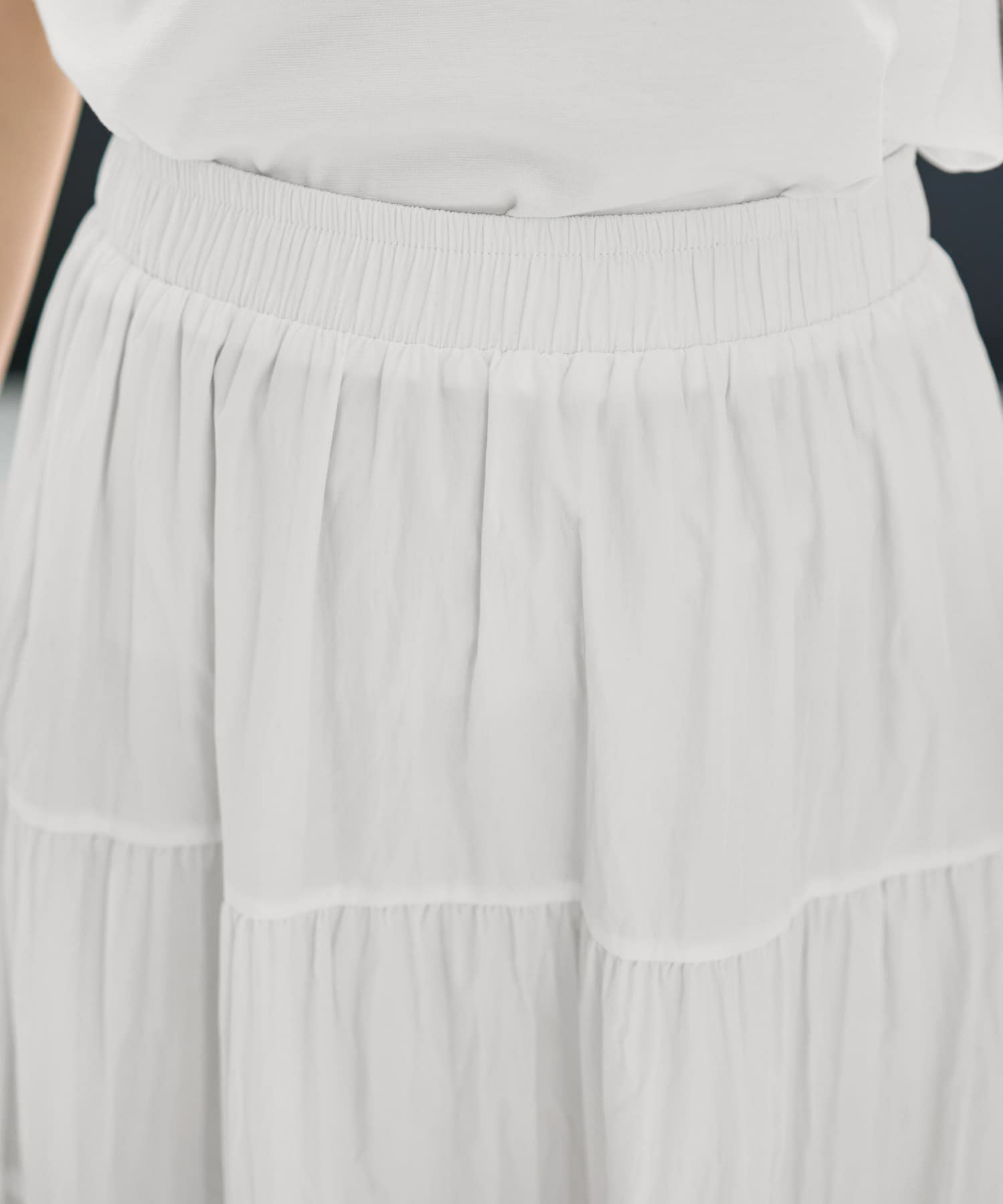 着用イメージ　166cm 02サイズ ホワイト