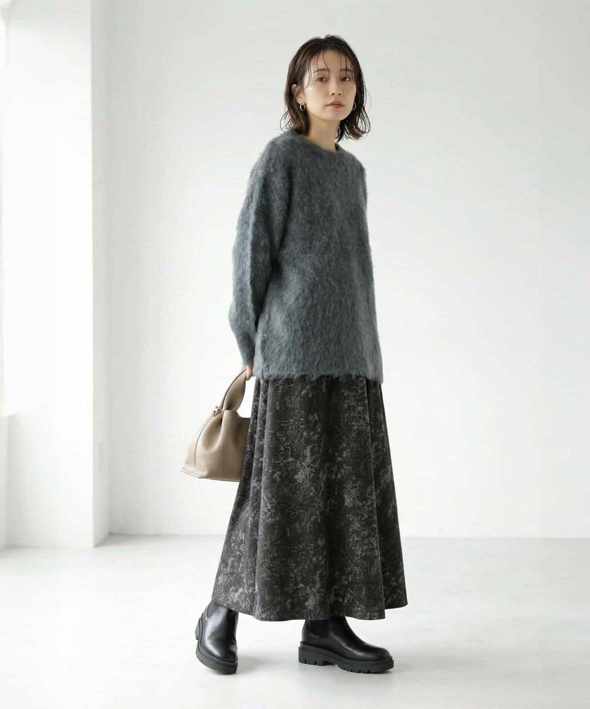 着用イメージ　165cm 02サイズ ブラック