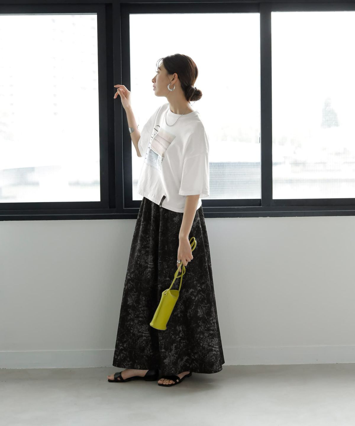 着用イメージ　165cm 02サイズ ブラック