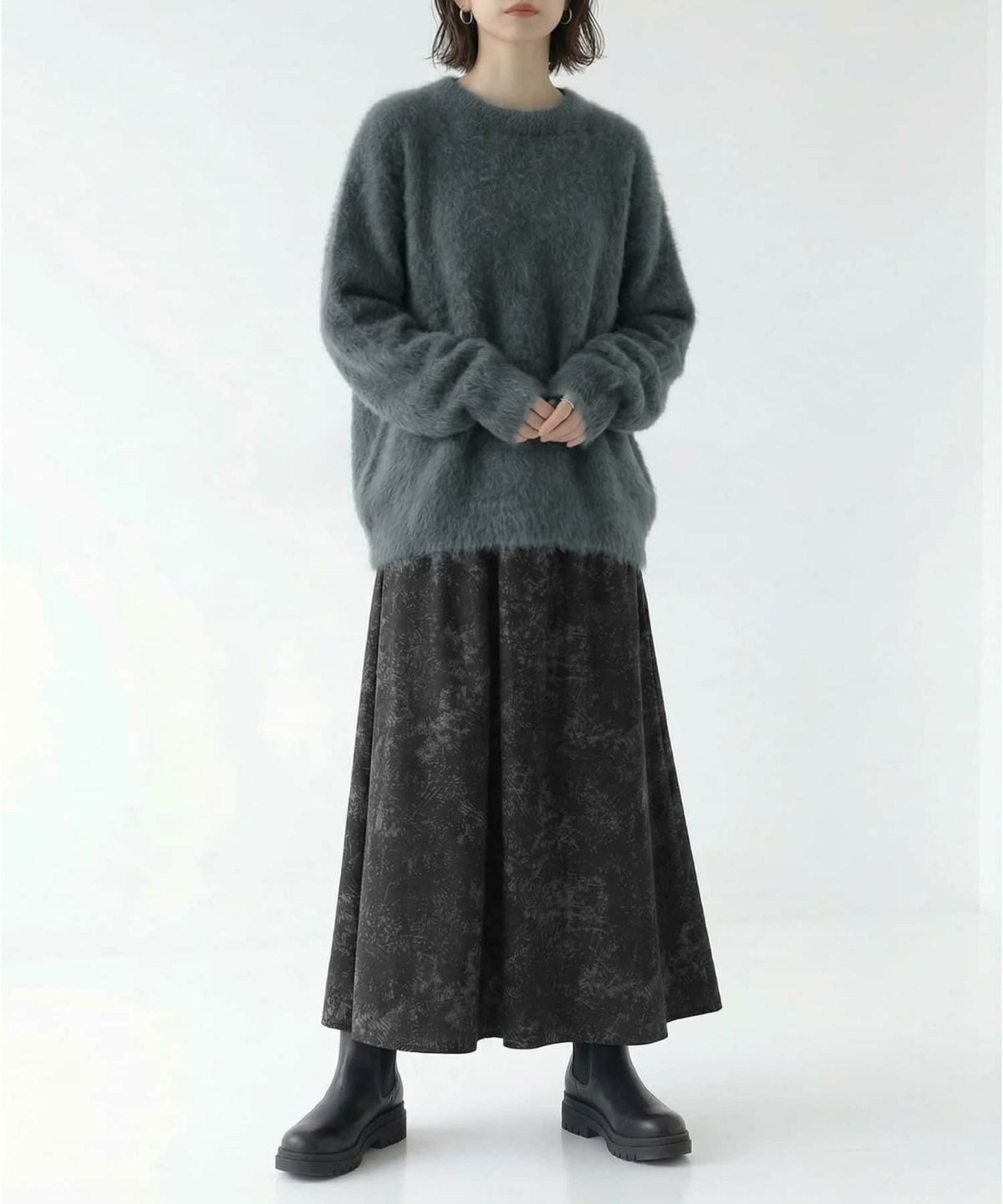 着用イメージ　165cm 02サイズ ブラック