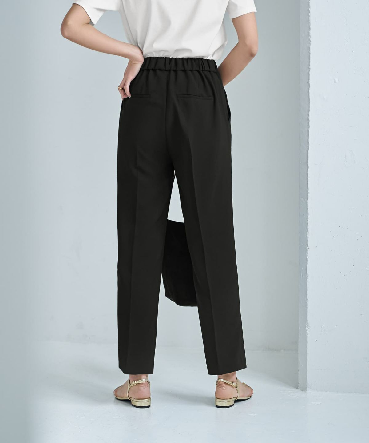 着用イメージ　167cm　ブラック