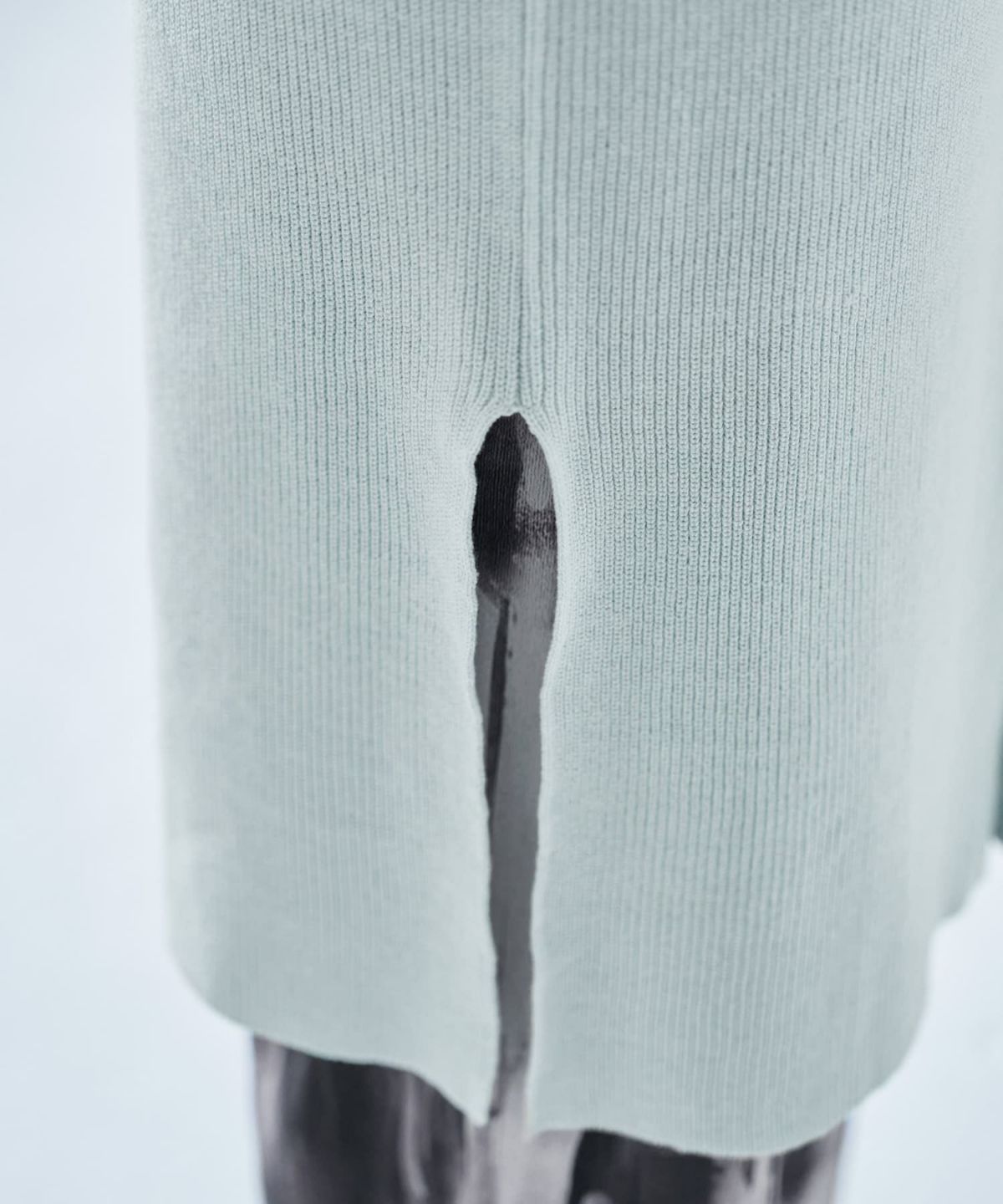 着用イメージ　167cm ミントブルー