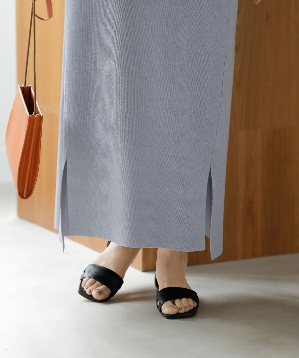 着用イメージ　165cm 02サイズ ニュアンスブルー