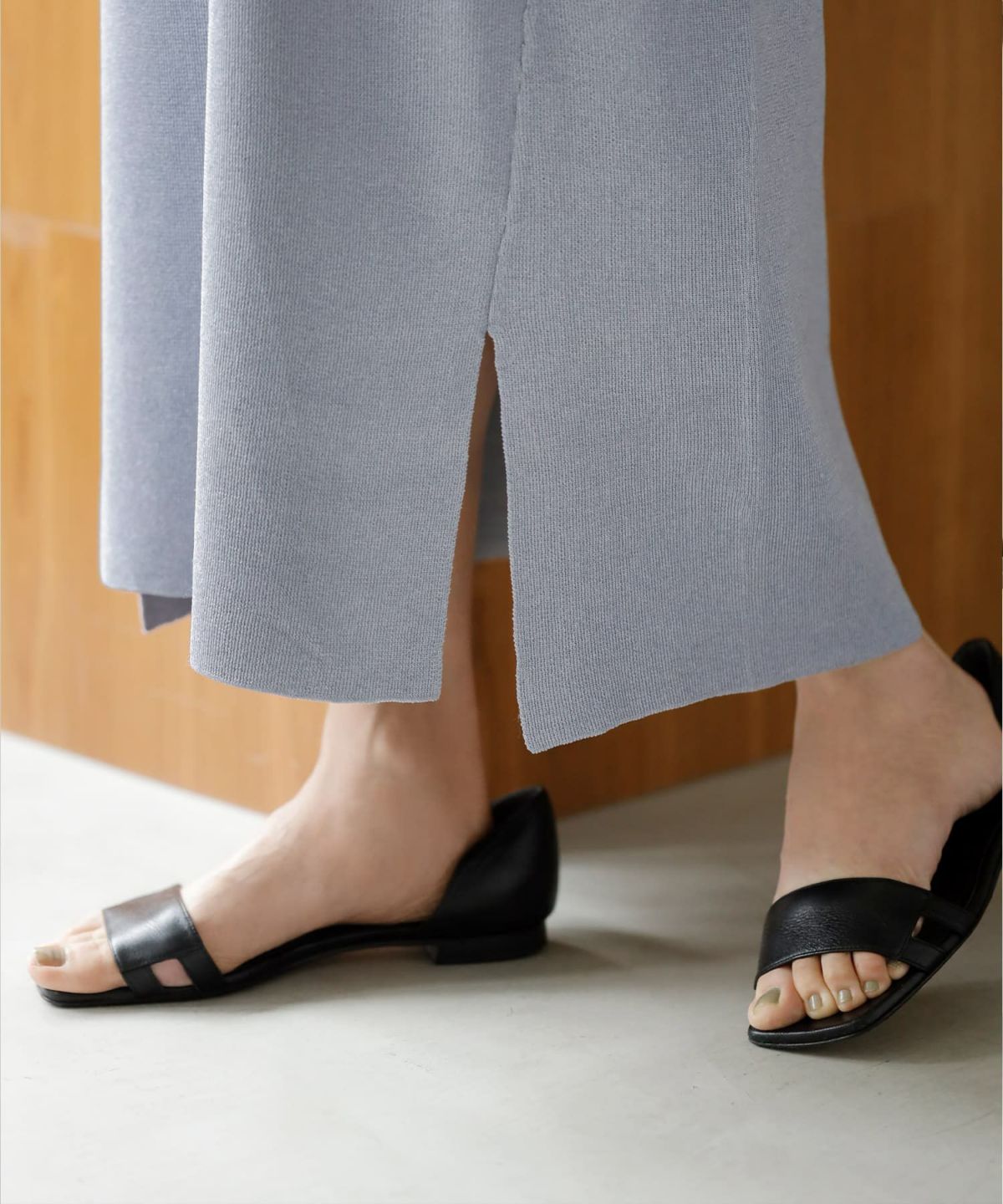 着用イメージ　165cm 02サイズ ニュアンスブルー