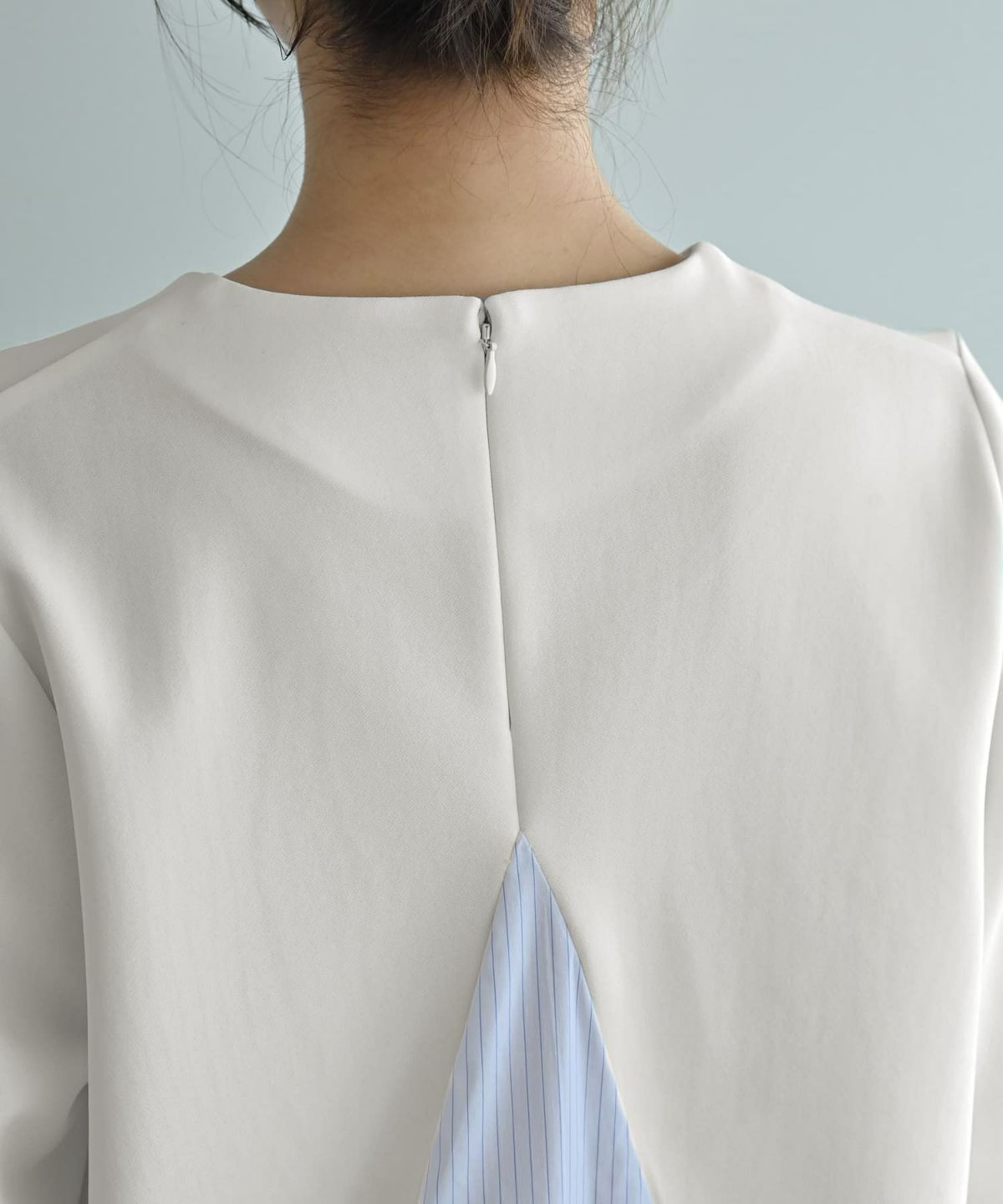 着用イメージ　172cm ホワイト