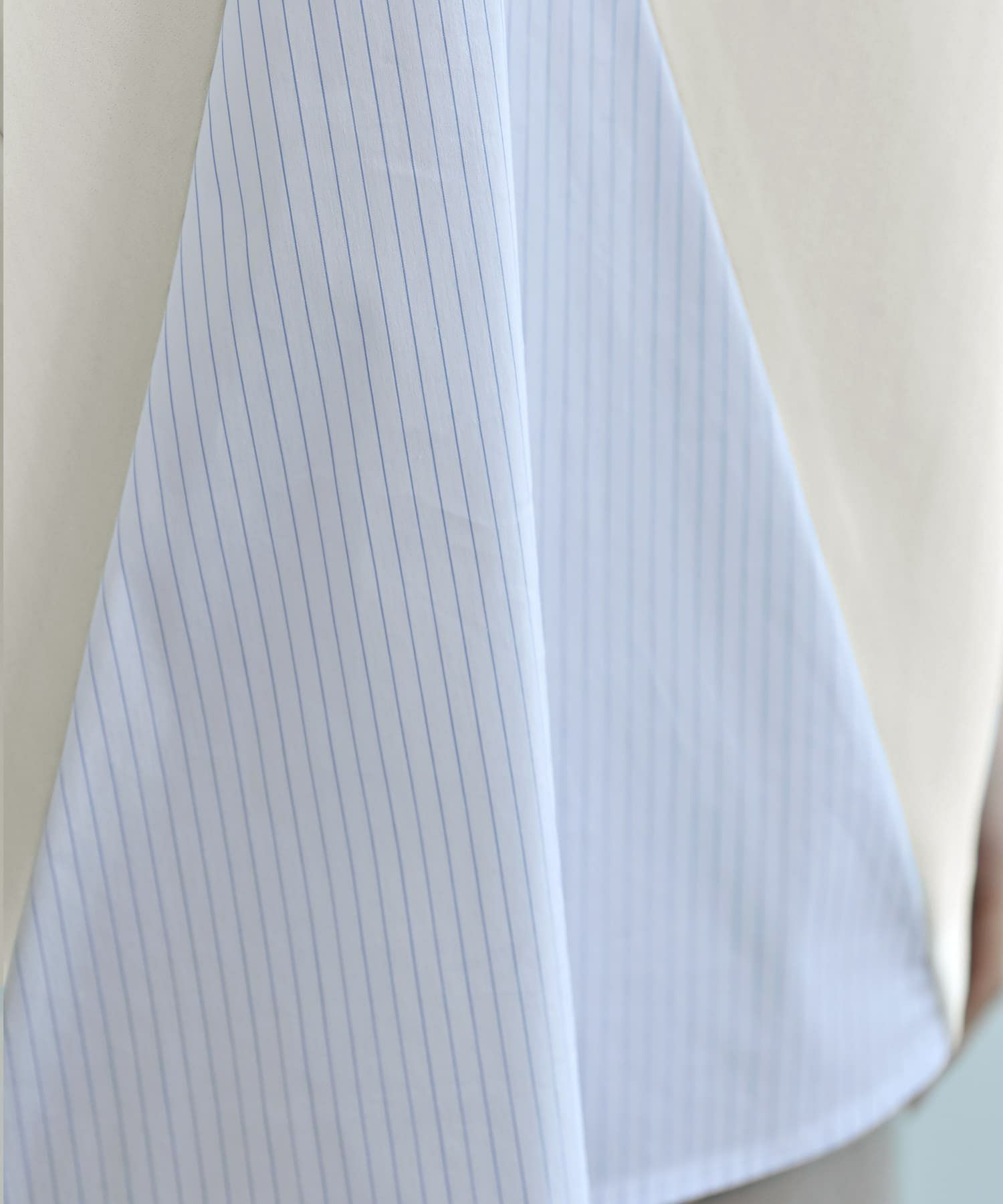 着用イメージ　172cm ホワイト