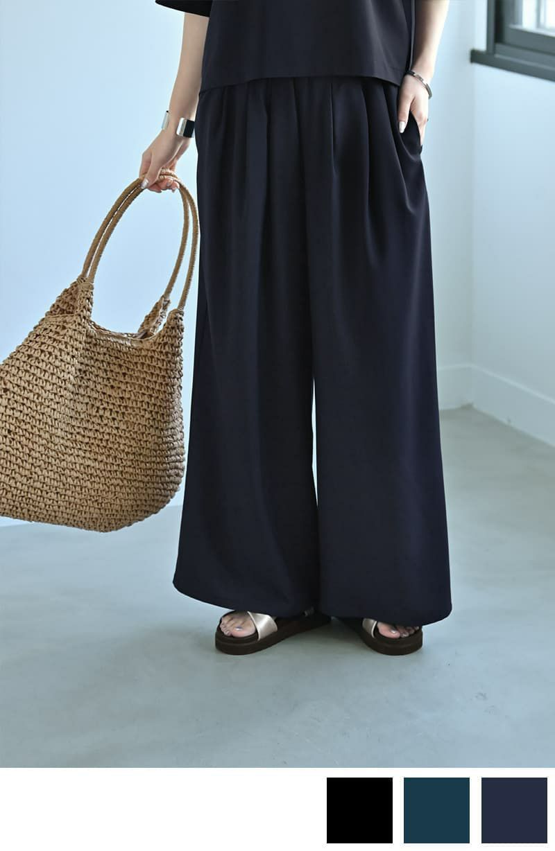 Kana Oyama×BLK001】セットアップパンツ/DELI size Kana Oyama×BLK001】セットアップパンツ/DELI size