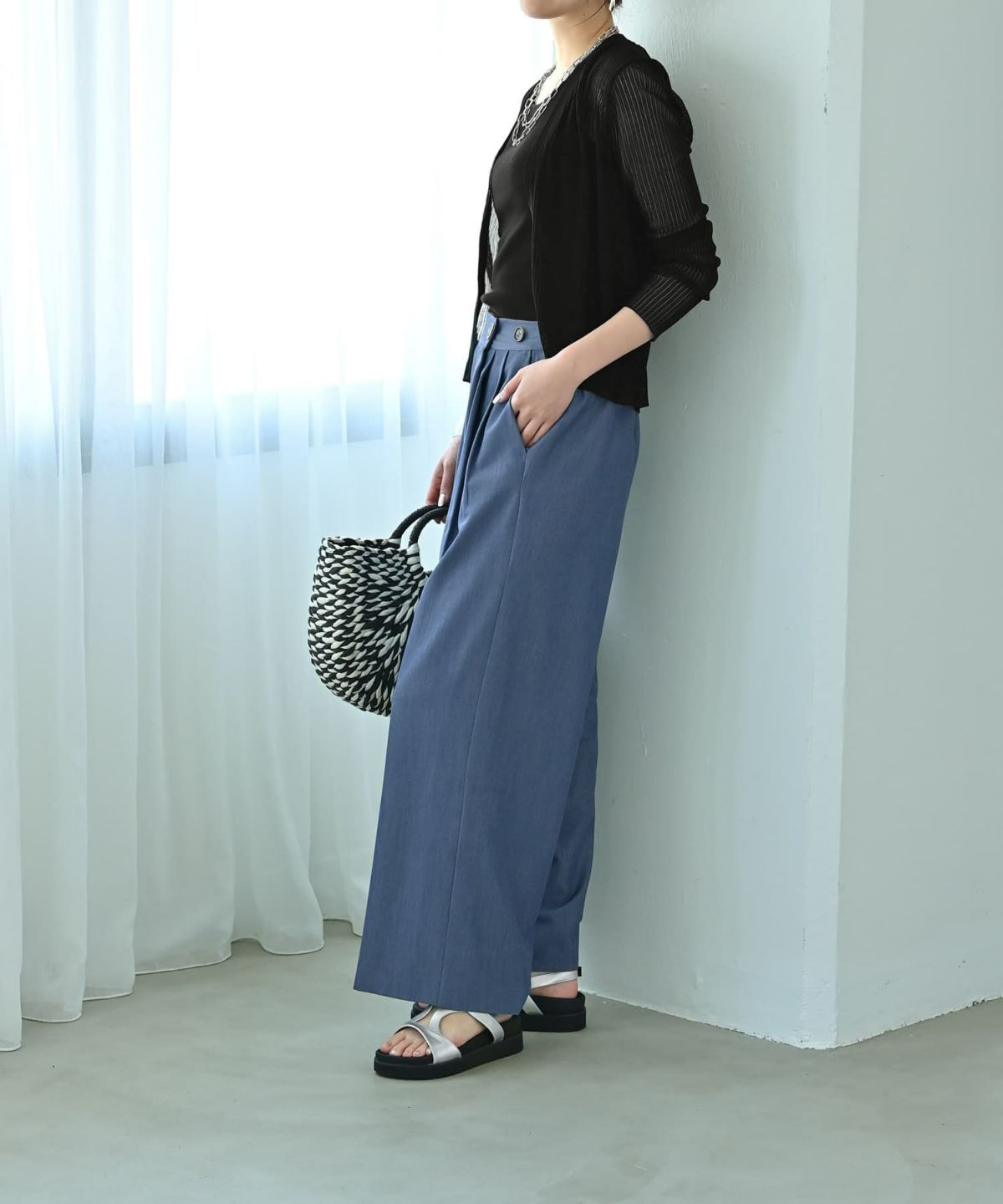 着用イメージ 172cm サックス