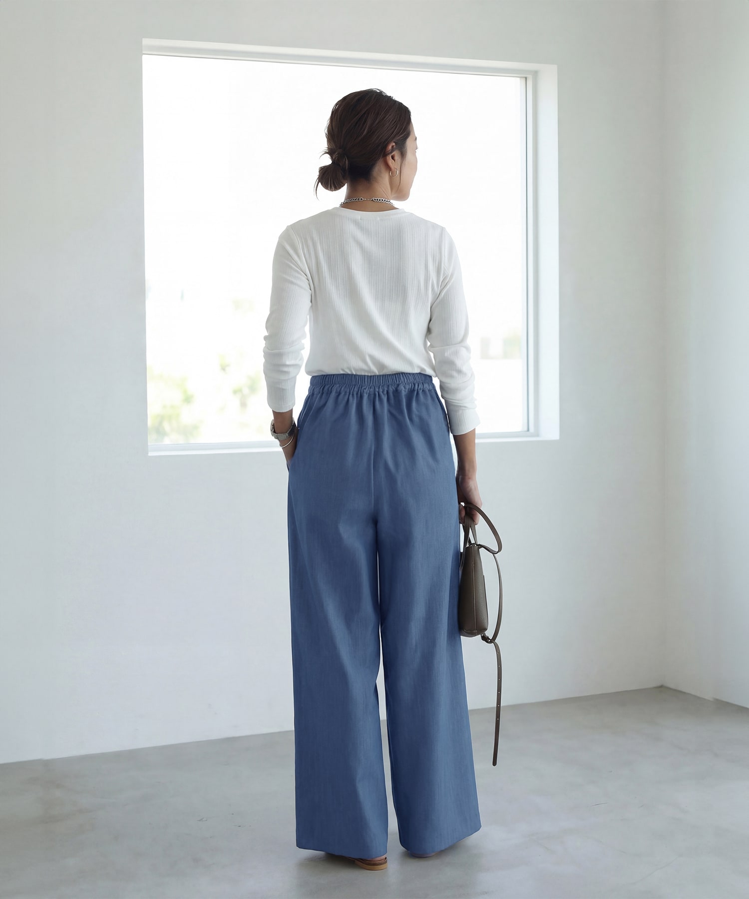 着用イメージ 172cm サックス