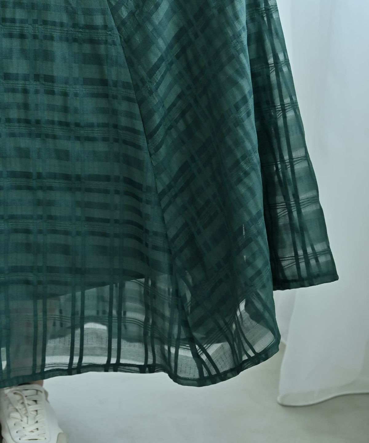 着用イメージ　172cm グリーン