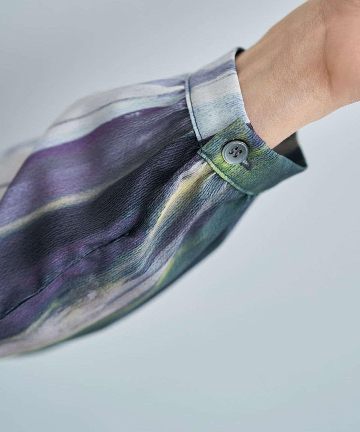 着用イメージ　166cm パープルミックス