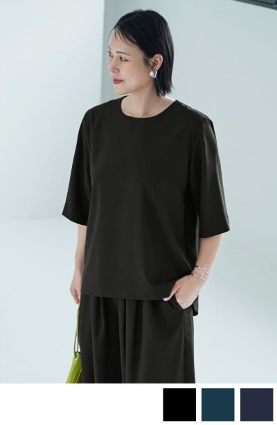 【Kana Oyama×BLK001】セットアップトップス