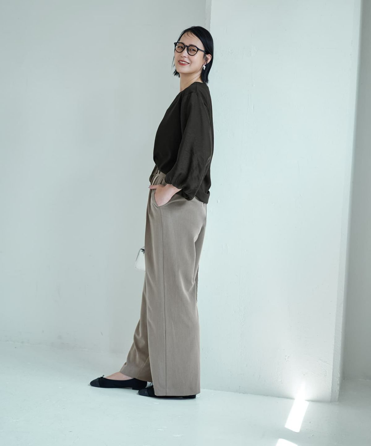 着用イメージ 187cm オリーブグレー X-tall