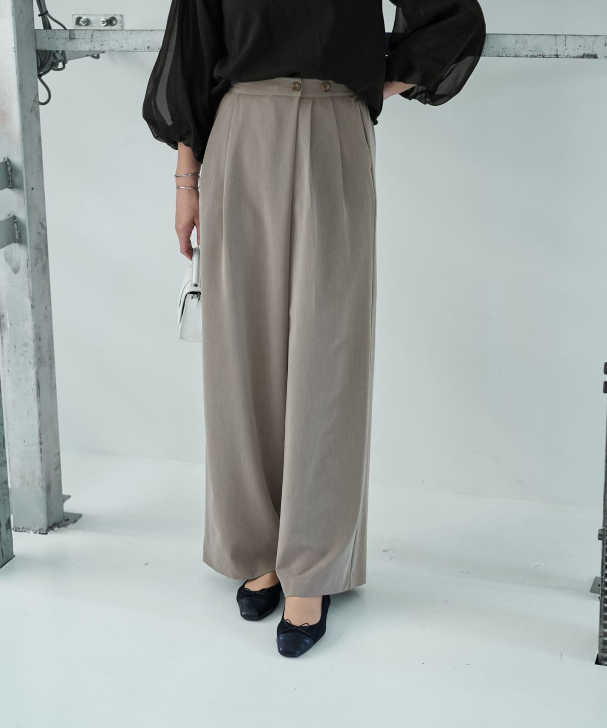 着用イメージ 187cm オリーブグレー X-tall