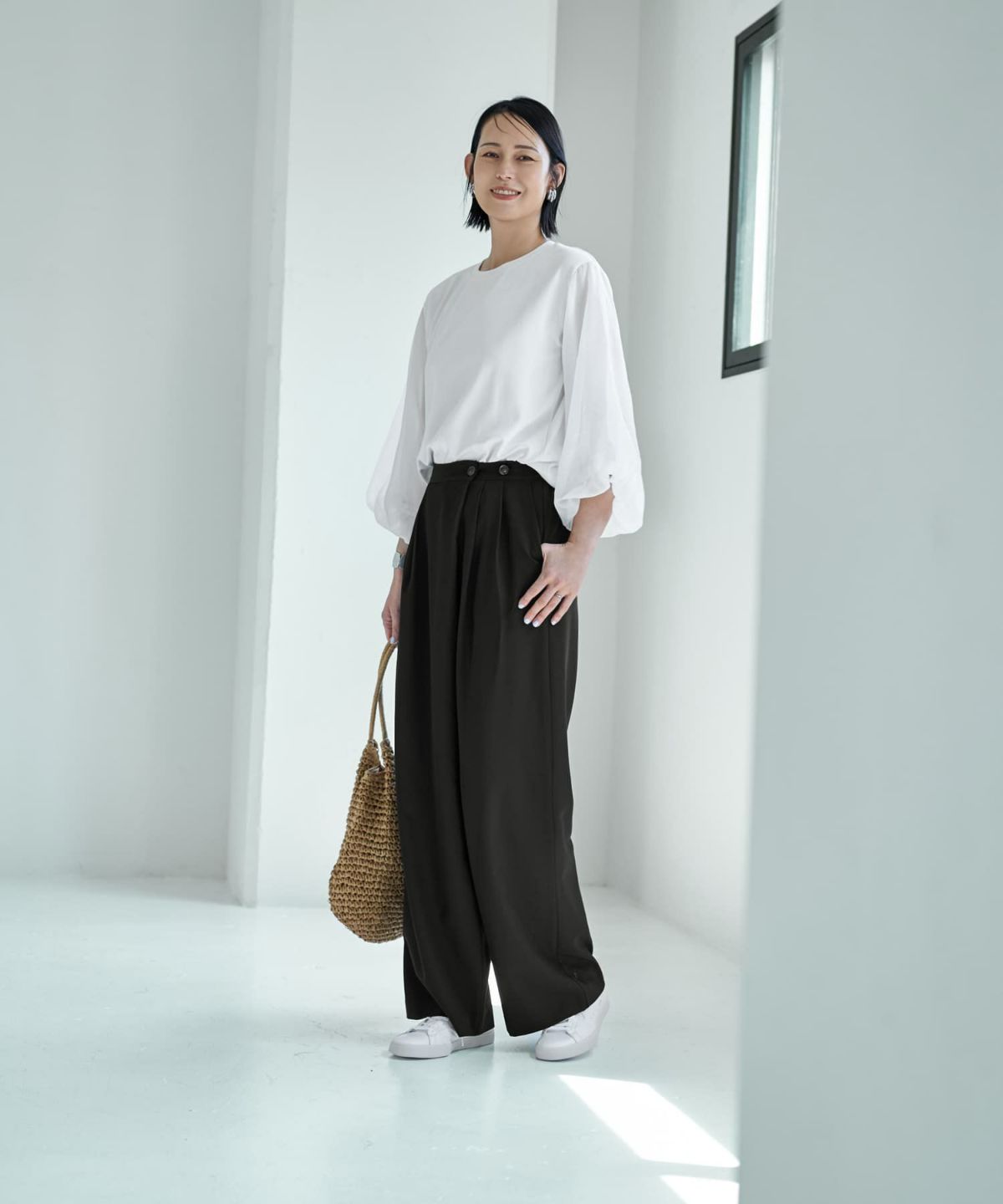 着用イメージ 187cm ブラック X-tall