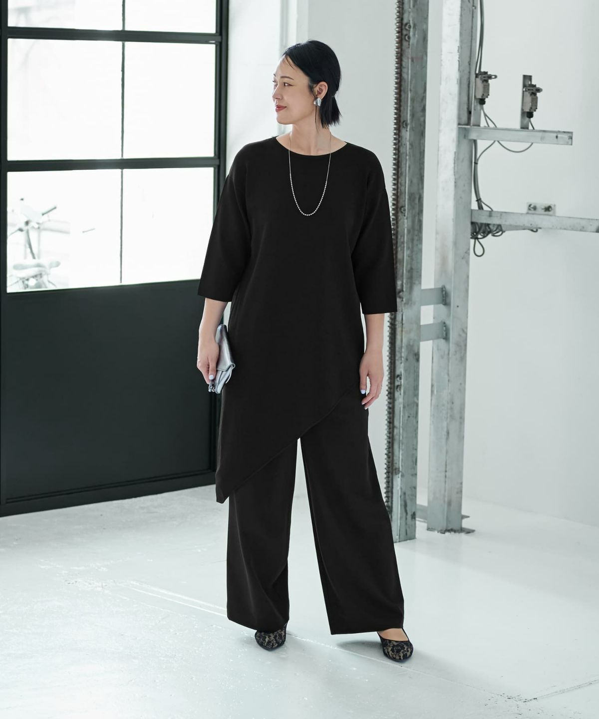 着用イメージ 187cm ブラック X-tall