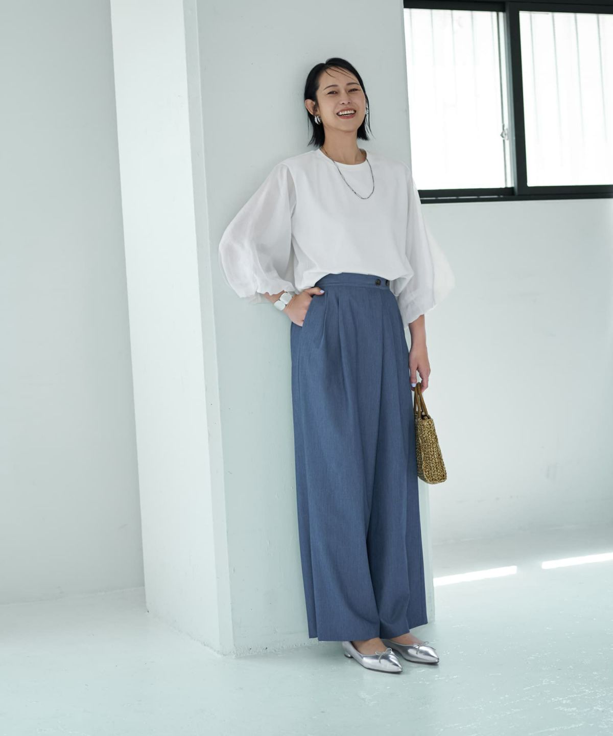 着用イメージ 187cm サックス X-tall