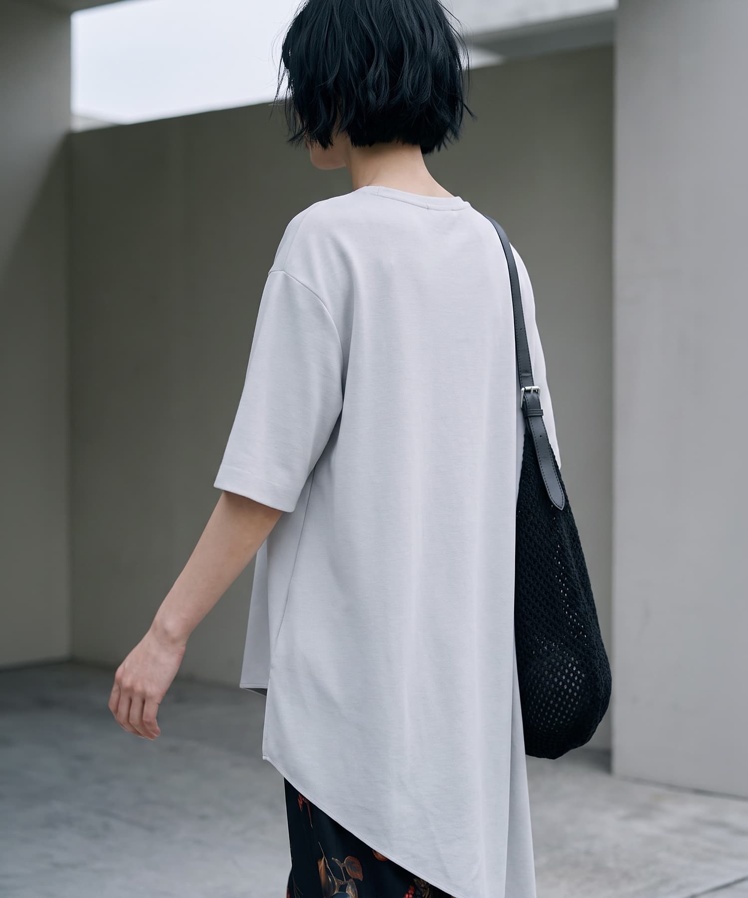 着用イメージ 172cm ブラック