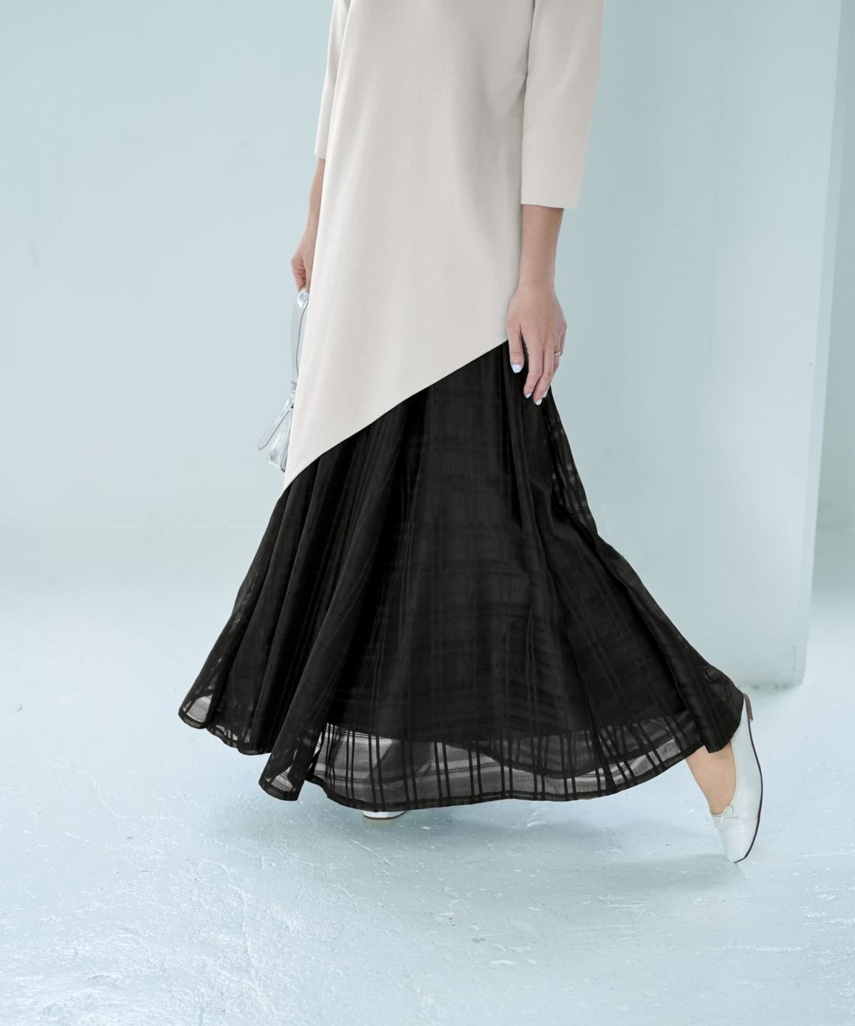 着用イメージ 187cm ブラック