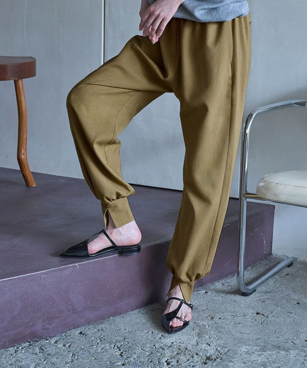 着用イメージ 170cm M CAMEL