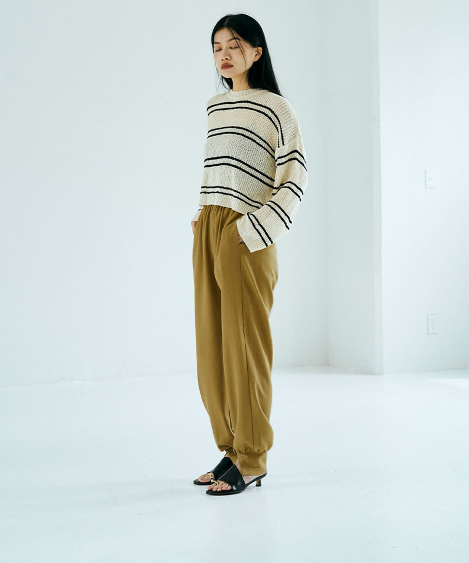 着用イメージ 168cm M CAMEL