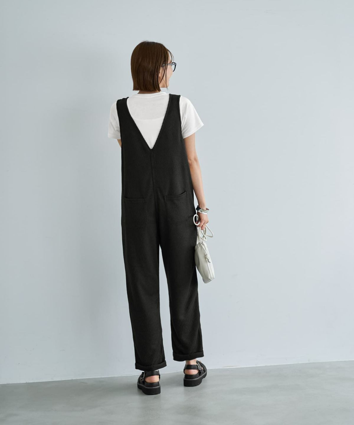 着用イメージ　167cm 02サイズ　ブラック