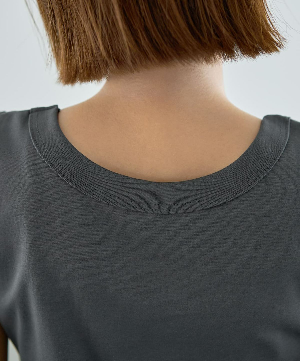 着用イメージ　167cm チャコール