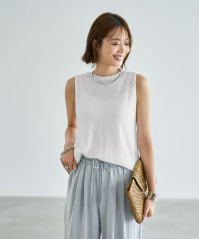 SLY | OVERSIZE SHEER トップス (ニット ) |SHEL'TTER WEBSTORE