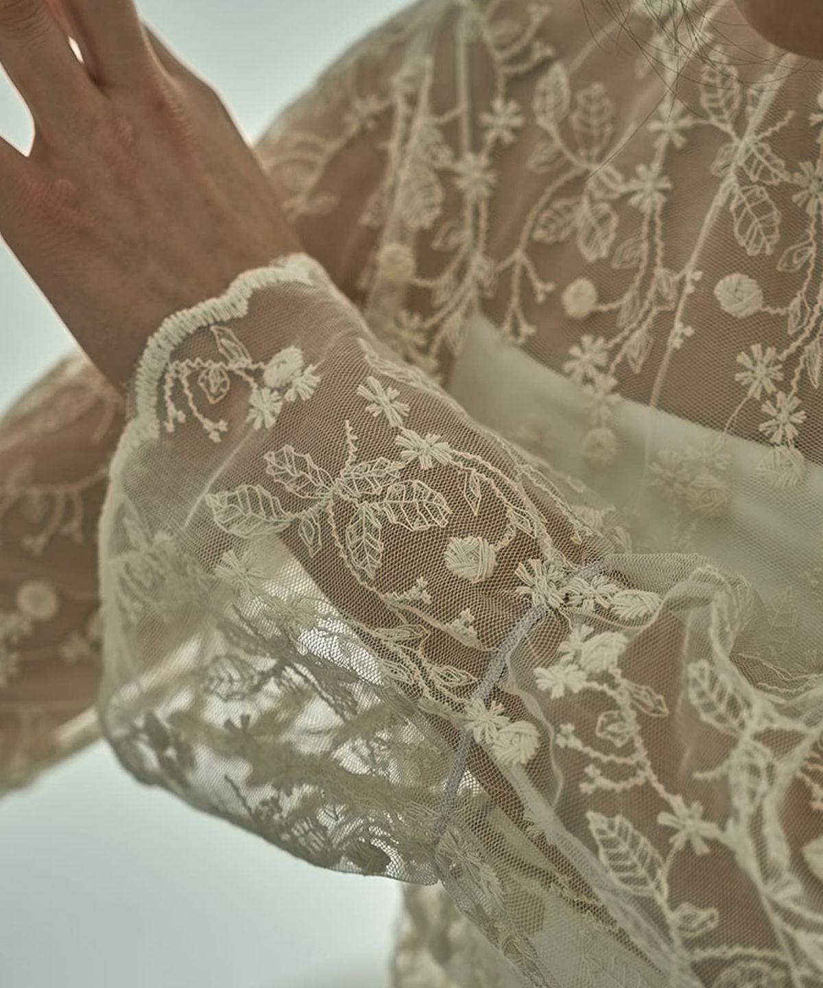 着用イメージ 164cm IVORY