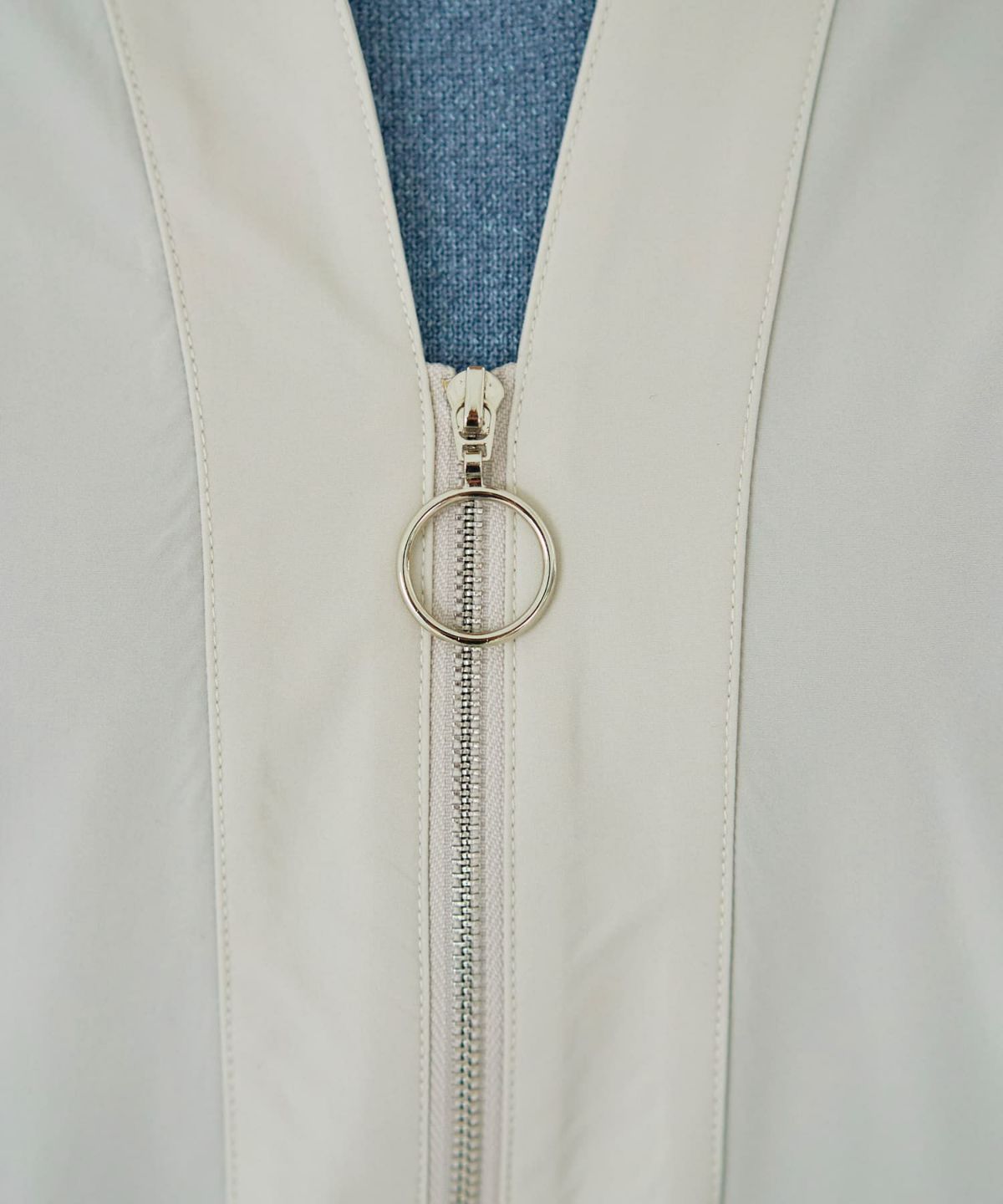 着用イメージ　167cm ライトベージュ