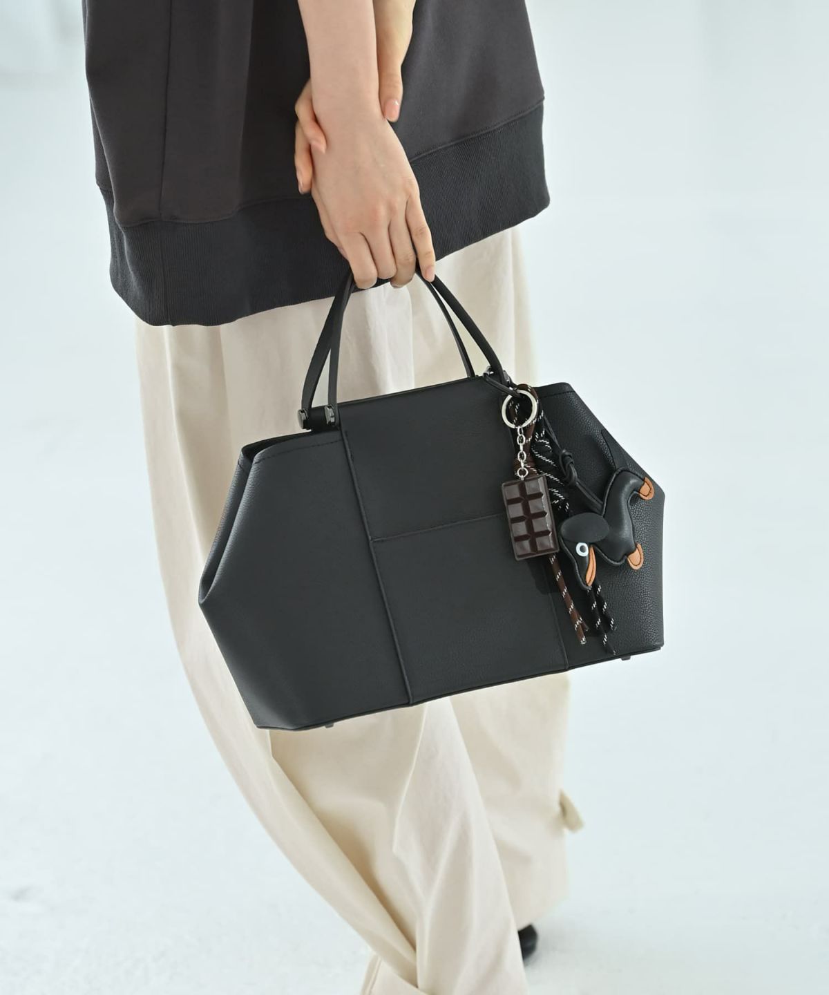 着用イメージ 170cm ブラック