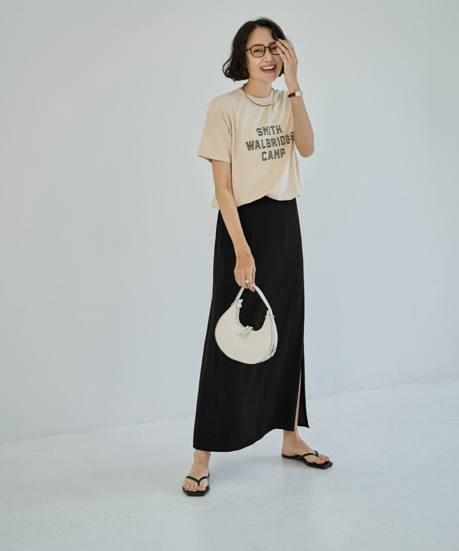 着用イメージ 168cm ソイビーン