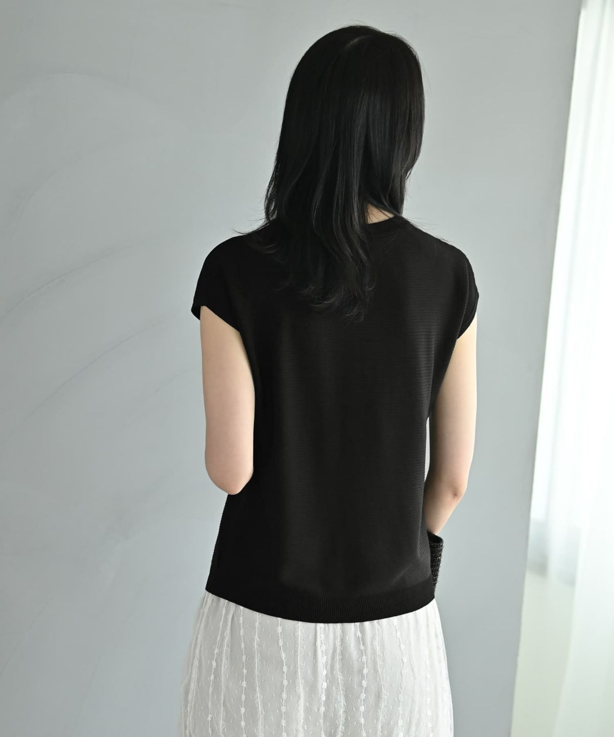 着用イメージ 170cm ブラック