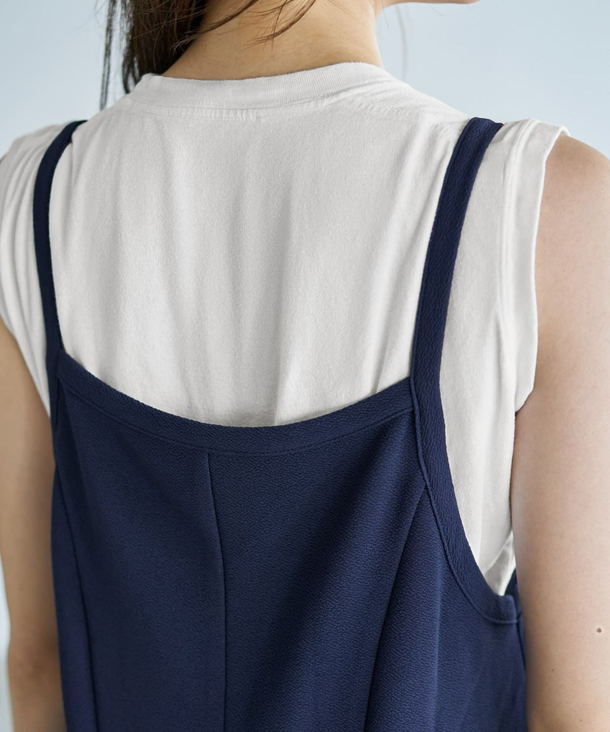 着用イメージ 166cm ネイビー サイズ02