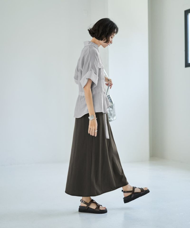 STYLE DELI 新品　 ワンピース　ジャケット　セット ☆カットソーワンピースを涼しくキレイめに着る【ジャケット