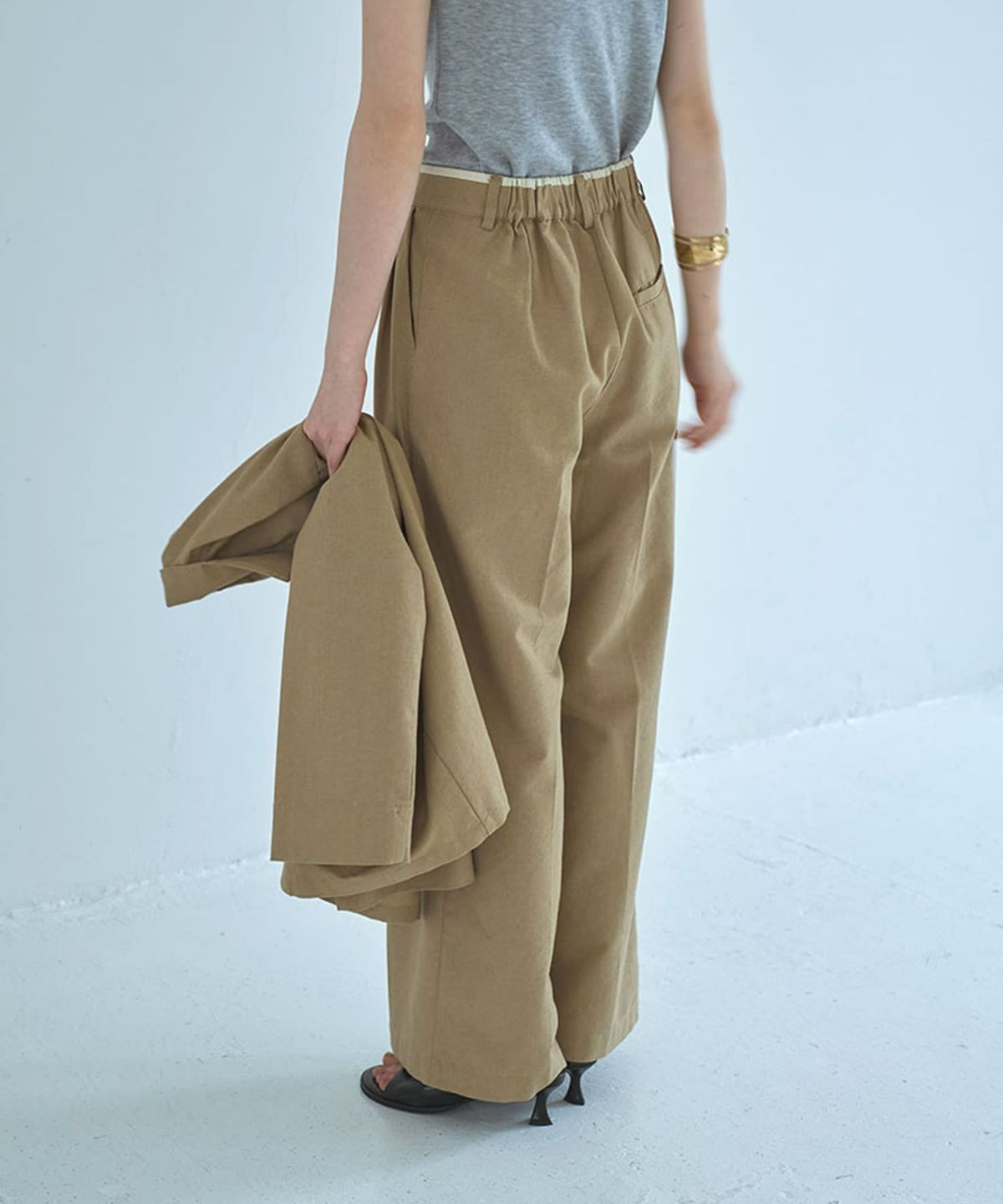 着用イメージ 165cm BEIGE