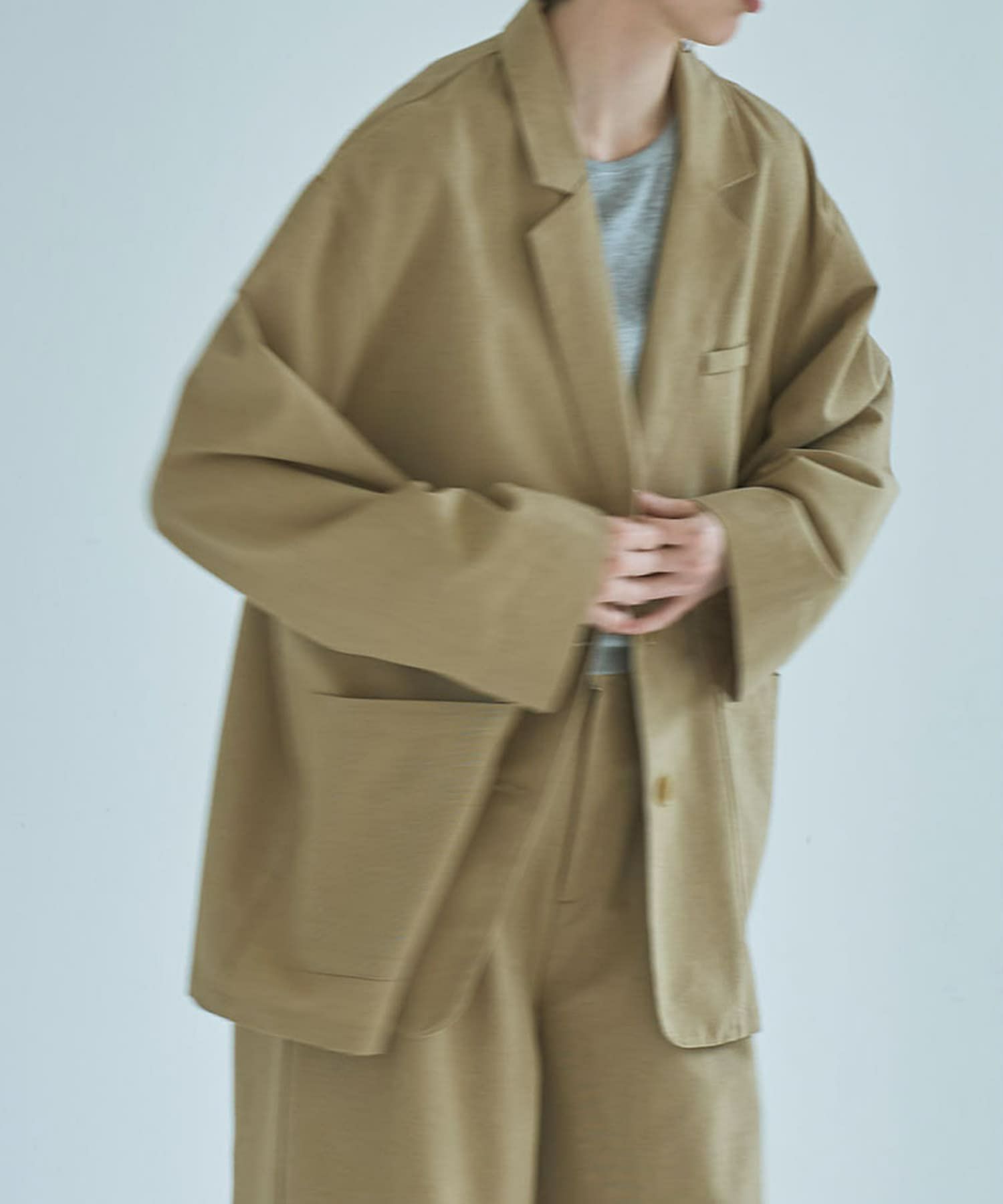 着用イメージ 165cm BEIGE