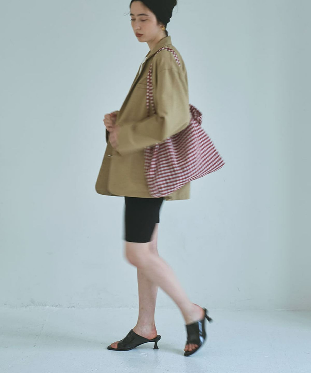 着用イメージ 165cm BEIGE