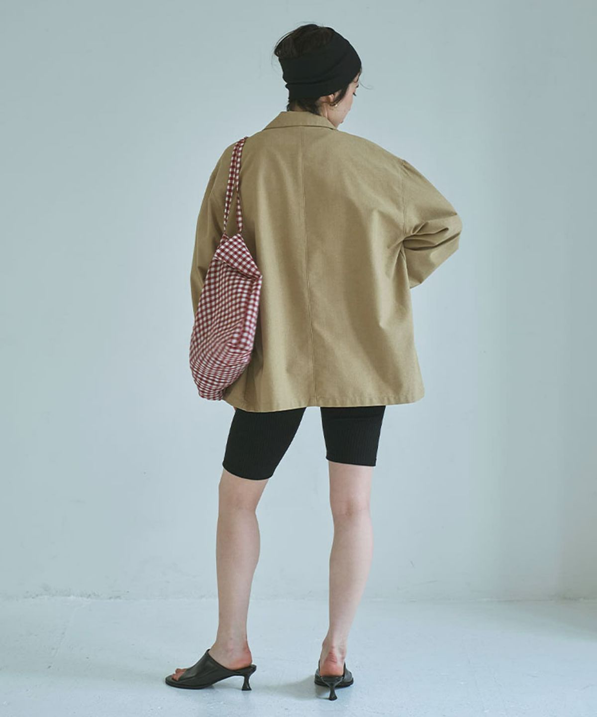 着用イメージ 165cm BEIGE