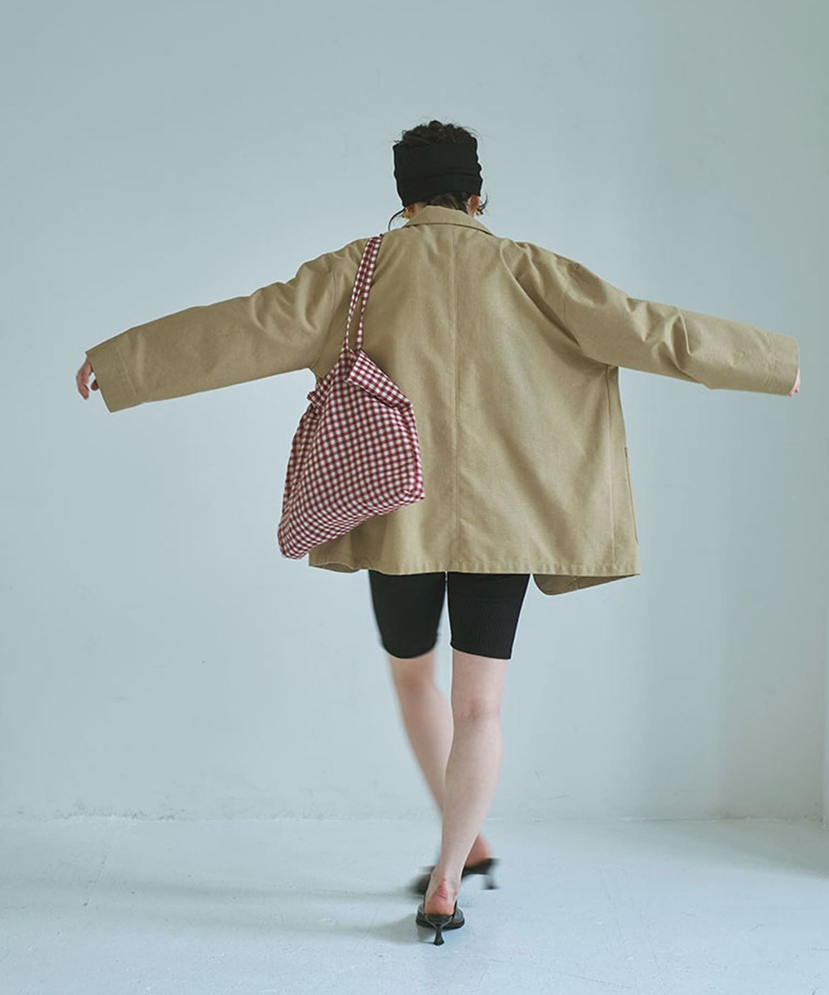 着用イメージ 165cm BEIGE