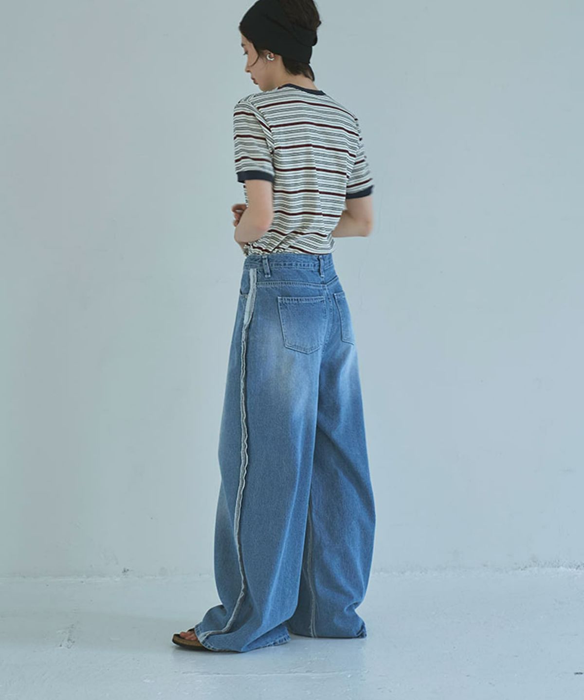 着用イメージ 165cm BLUE