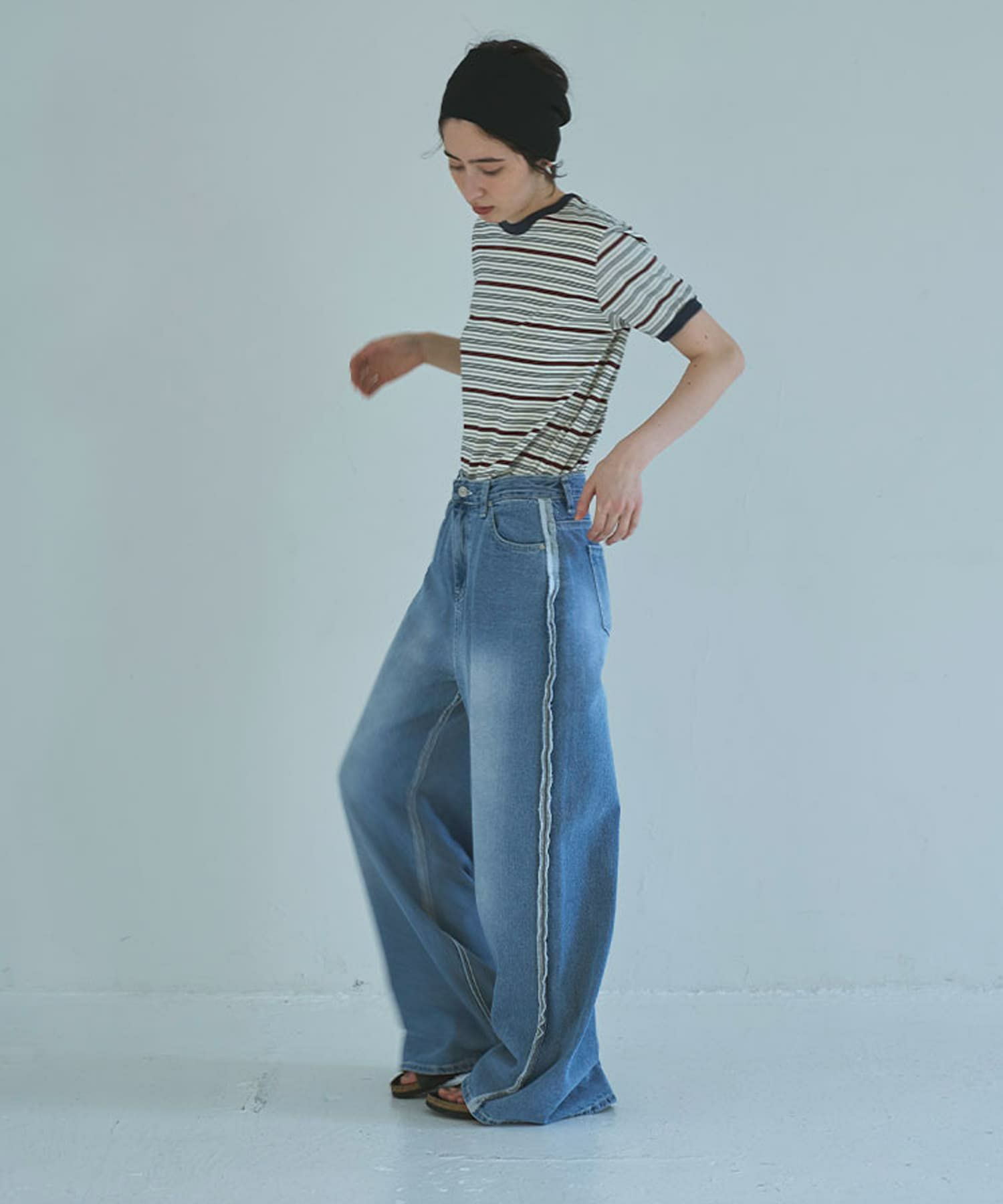 着用イメージ 165cm BLUE